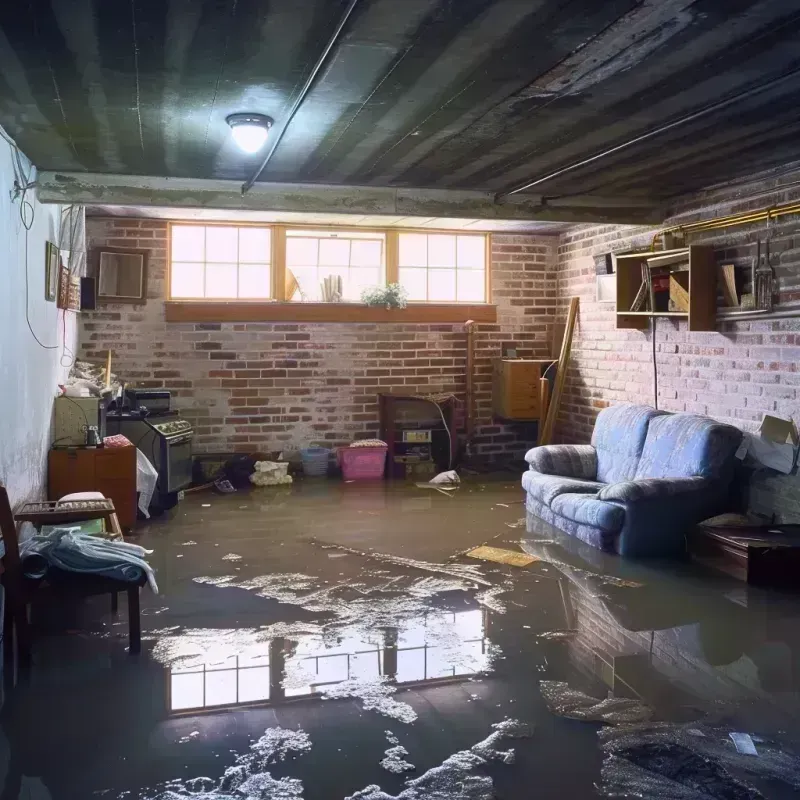 Flooded Basement Cleanup in Koochiching County, MN